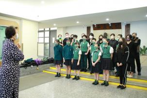 110學年度臺北市學生音樂比賽-榮獲國小團體AB組-打擊合奏-優等第一名