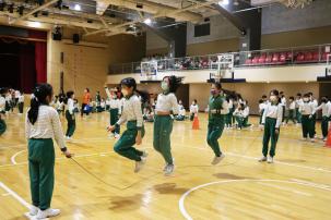 110學年度第1學期五年級班際大跳繩競賽